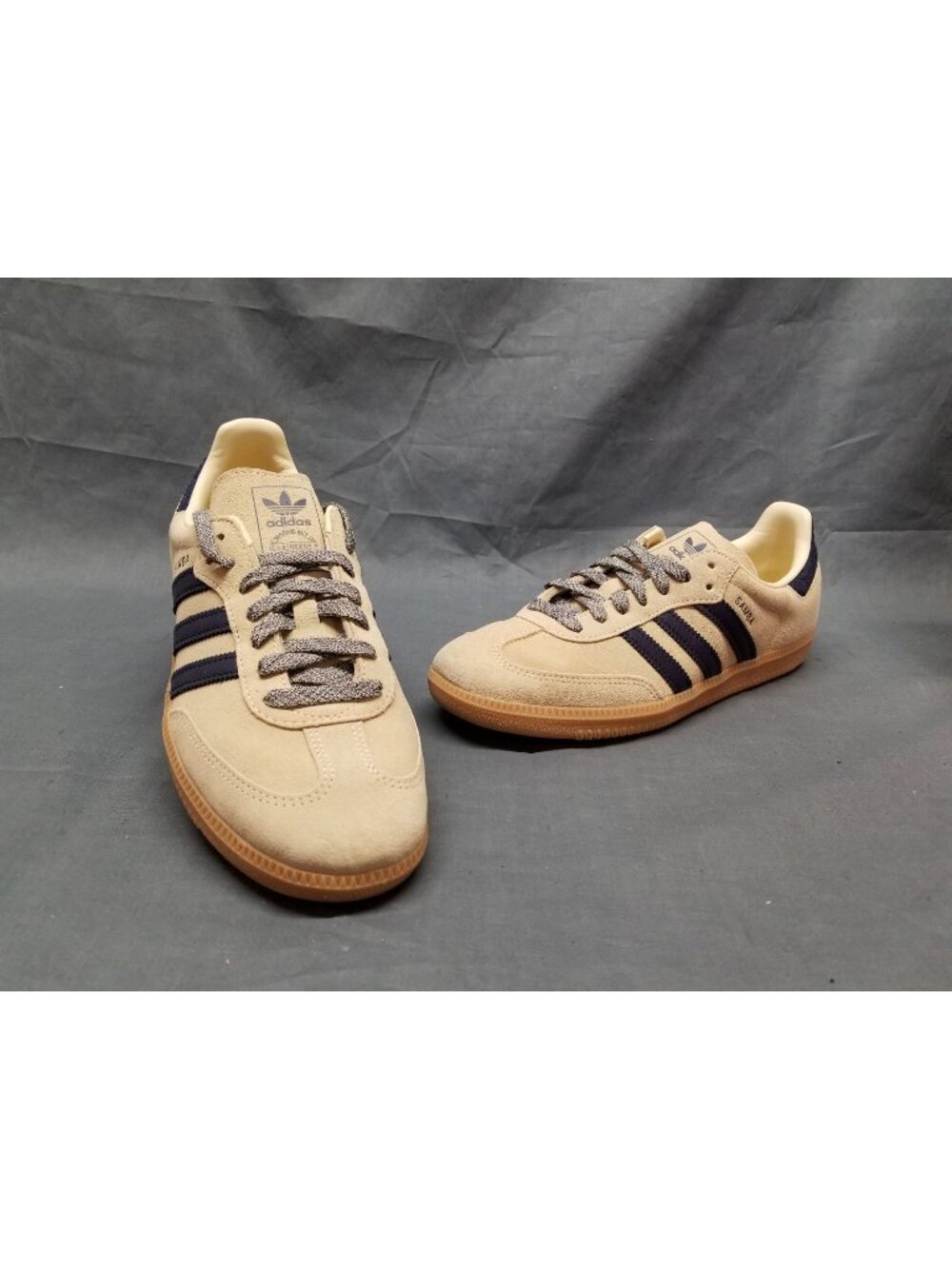 Adidas Samba OG Warm Vanilla Night Indigo Men's Size 8.5 NEW NO BOX!